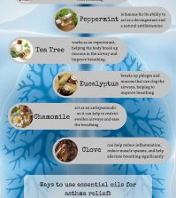 Best Essential Oils To Use If You Suffer From Asthma Infographic