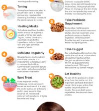 Top 10 Natural Remedies For Getting Rid Of Acne And Blemishes Infographic