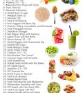 50 Healthy Ideas For Guilt-Free Snacking Infographic