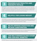 9 Health Benefits Of Coconut Milk Infographic