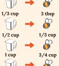 Sugar To Honey: The Conversion Guide Infographic