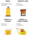 Honey As A Multi-functional Cure Infographic