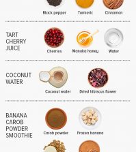 7 Natural Drinks You Can Make For Better Sleep Infographic