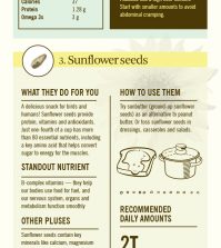 4 Healthiest Seeds You Need To Have In Your Kitchen Infographic