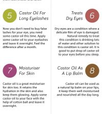 Castor Oil And Its 14 Surprising Benefits For Your Health Infographic