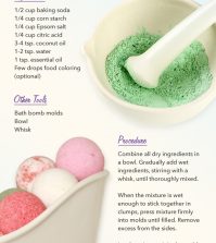 Make Natural DIY Bath Bombs With This Easy Guide Infographic