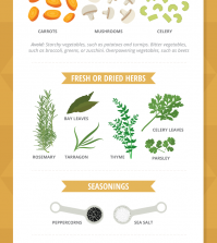 Learn How To Make A Nutritious And Delicious Veggie Soup Base Infographic