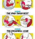 6 Tips On Healthier Posture While Using Cellphone And Other Gadgets Infographic