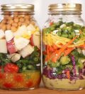 Learn How to Make Mason Jar Salads 4 Different Ways Video