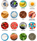 The Best Food Choices For A Nutrition-Packed Breakfast Infographic