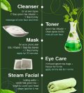 Best Ways To Use Green Tea For Your Skincare Infographic