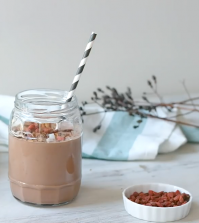 Chocolate And Hazelnut Vegan Milkshake Smoothie You Can’t Miss Out On Video