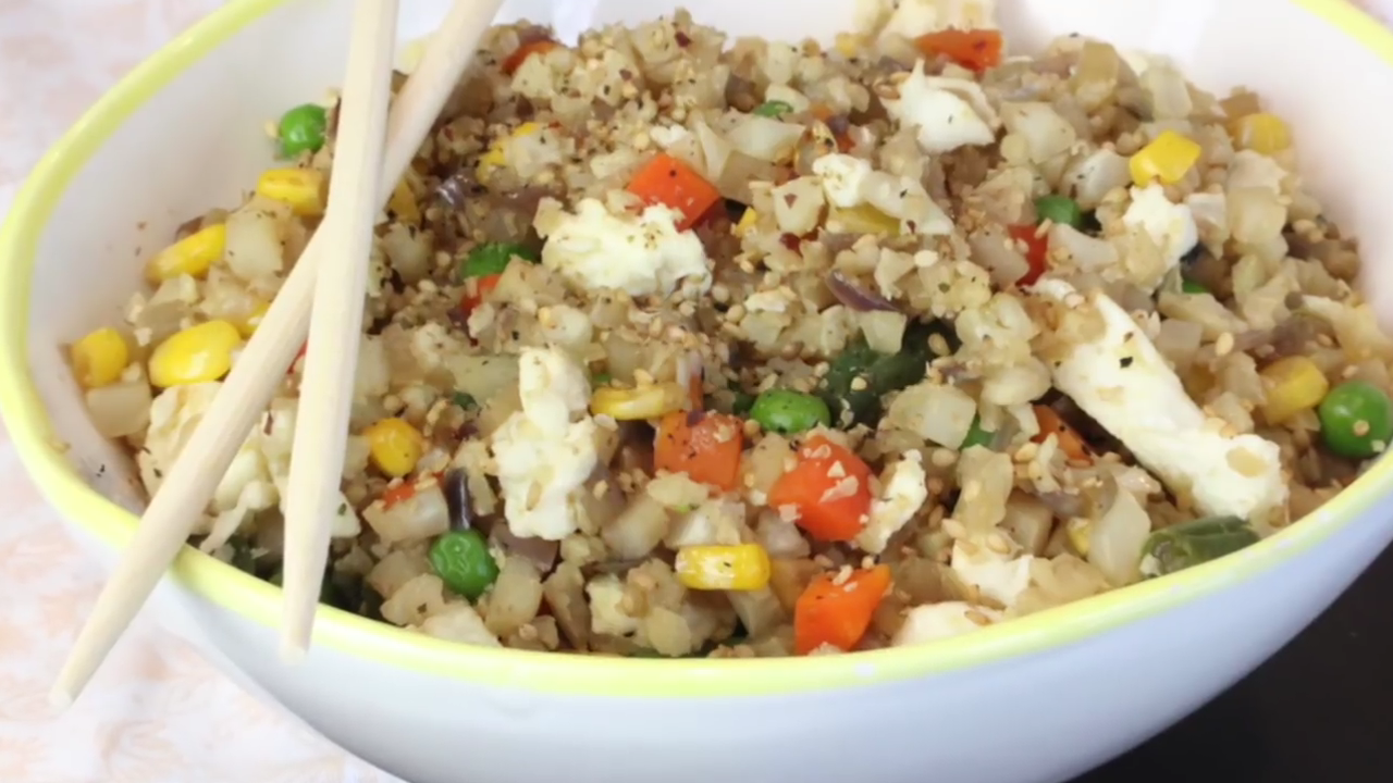 Cauliflower Fried Rice – The Most Delicious And Easiest Recipe Video